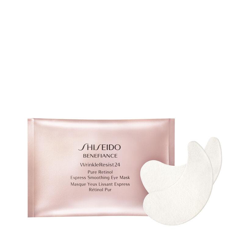 Benefiance WrinkleResist24 Retinol Express Smoothing Eye Mask packaging and product