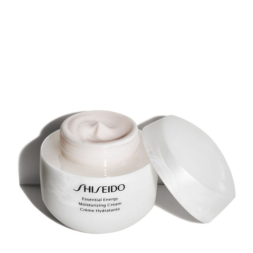 Shiseido Essential Energy Moisturizing Cream open jar