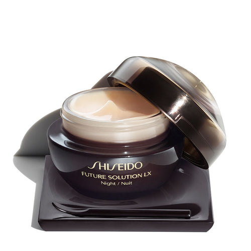 Shiseido Future Solution LX Total Regenerating Cream open jar