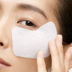 Shiseido Vital Perfection Uplifting and Firming Express Eye Mask on model