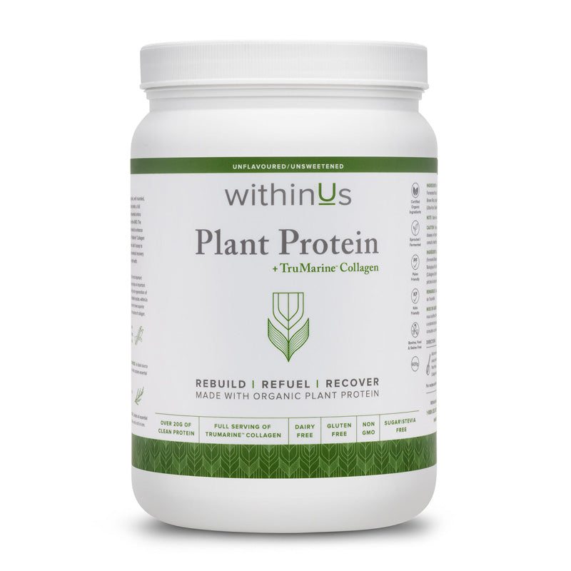 withinUs Plant Protein + TruMarine™ Collagen